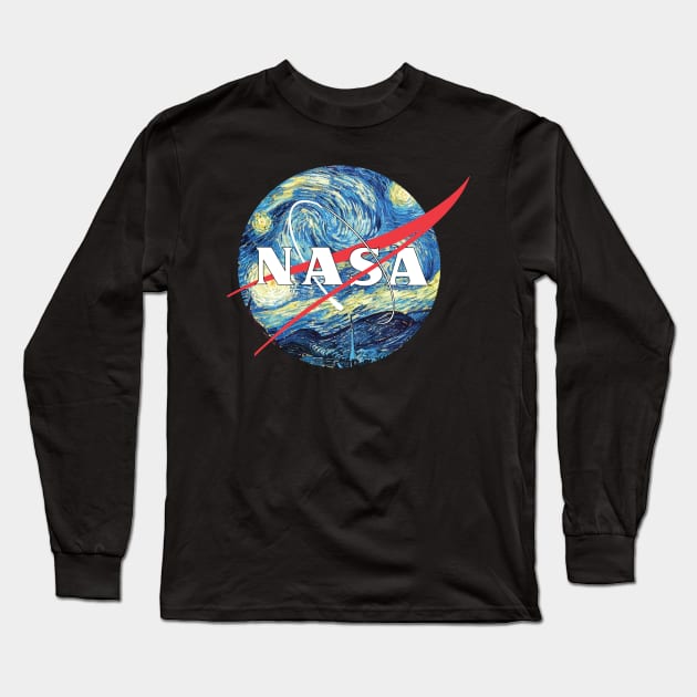 The Starry NASA Long Sleeve T-Shirt by Dean_Stahl